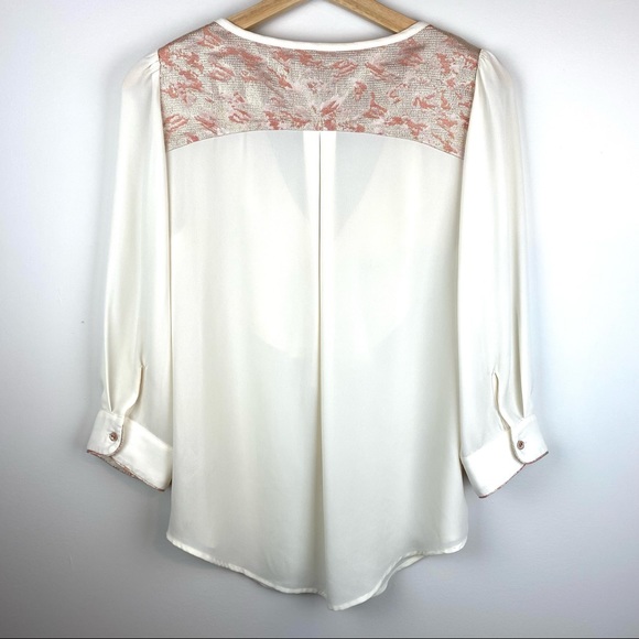 Anthropologie HD in Paris Elinor Ruffle Blouse - Picture 2 of 4